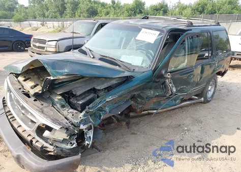 2000 Ford Explorer Xlt из США, поврежденный, VIN 1FMZU73E9YZB01682